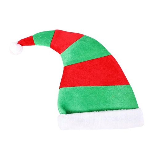 Elf Chapeau Rouge Et Vert 39x47 Cm