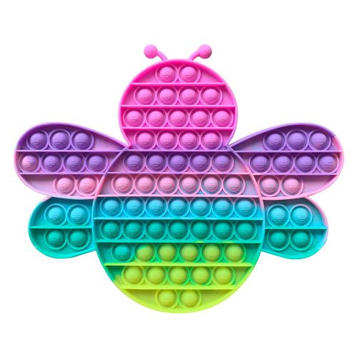 Bulle De Poussée D'abeille En Silicone, Jouet Sensoriel De Grande Taille, Anti-Stress, Relaxant, Autisme, Soulage Le Stress, Cadeau Pour Adultes Et Enfants