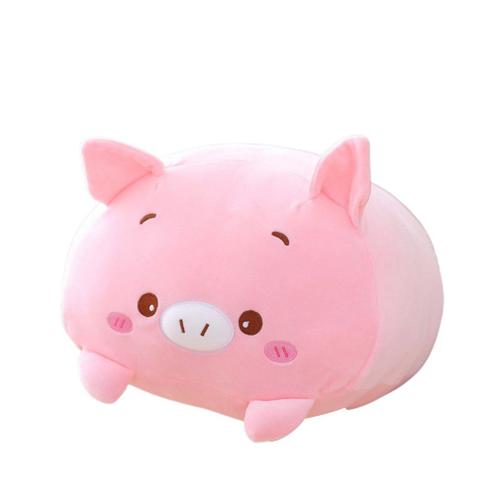 Coussin Peluche Animaux Tout Doux Pour Enfant, Jouet À Design Type Dessin Animé De Dinosaure, Cochon, Chat, Ours, Panda, Hamster, Éléphant Et Cerf, 9 Modèles Différents, Cadeau Adorable Pour Un Bébé,