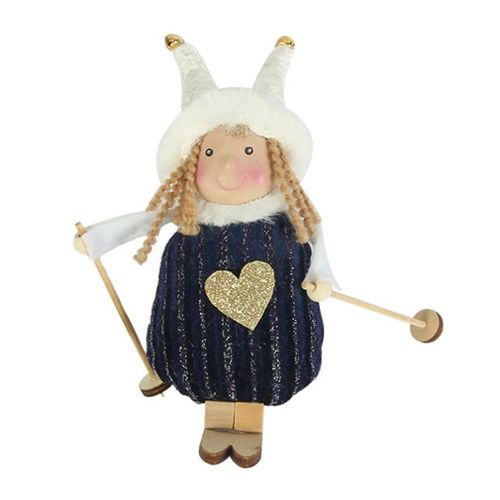 Poupées De Ski D'Ange Mignon, Pendentif Suspendu, Décoration De Maison, Arbre De Noël, Ornements, Cadeaux De Nouvel An, 2022