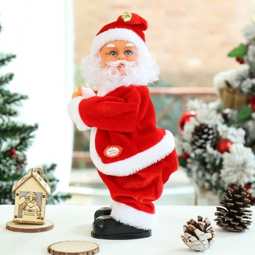 Décorations De Noël Pour La Maison, Cadeaux De Nouvel An Pour Enfants, Musique De Hanche Électrique, Ornements De Fenêtre De Magasin, 2022