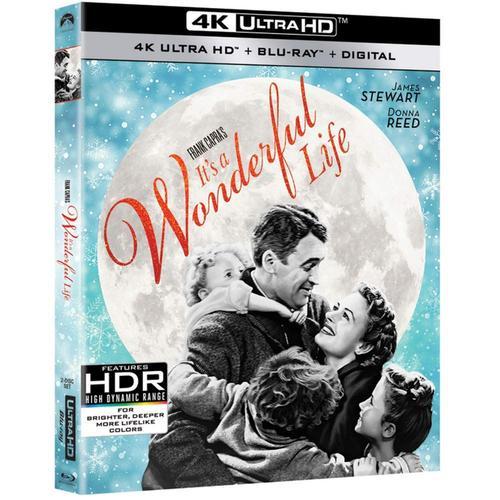 La Vie Est Belle (It's A Wonderful Life) - 4k Ultra Hd (Version Colorisé) Et Blu-Ray (Version Noir Et Blanc)