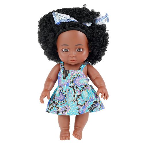 Poupée Américaine Reborn Noire De 25 Cm, Jouet De Bain En Silicone, Vinyle, Nouveau-Né Réaliste, Cadeau De Noël Pour Fille