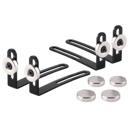 Support En L Métallique De Coque De Voiture Rc, 4 Pièces, Avec Aimant, Pour Voiture À Chenilles Axiale 1:10 Rc Scx10 90046 D90