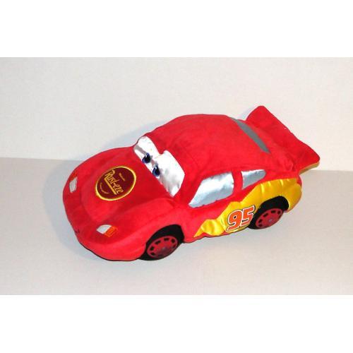 Cars Flash Mcqueen La Voiture De Course Doudou Peluche Officiel Disneyland Paris 32cm