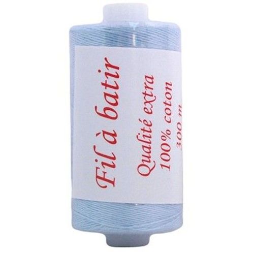 Fil À Batir 100% Coton Bobine De 300 Mètres - Care & Create Bleu