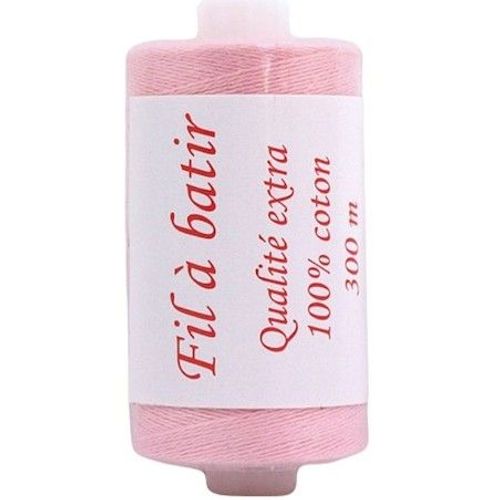 Fil À Batir 100% Coton Bobine De 300 Mètres - Care & Create Rose