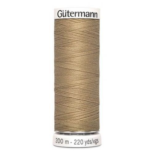 Fil À Coudre 100% Polyester 200m - Gütermann 265 Marron