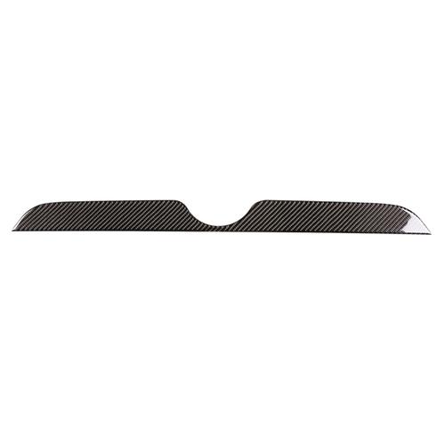 Véritable Fiber De Arrière Hayon Signe Panneau Garniture Spoiler Couverture D'aile Décorer Pour 2014-2018