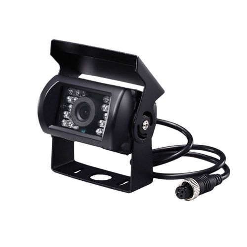 Mise À Niveau Du Moniteur De Vue Arrière Voiture Tête D'aviation 700tvl Ccd 18 Ir Leds Caméra Recul 12/24 V Pour Bus Caravane Camion