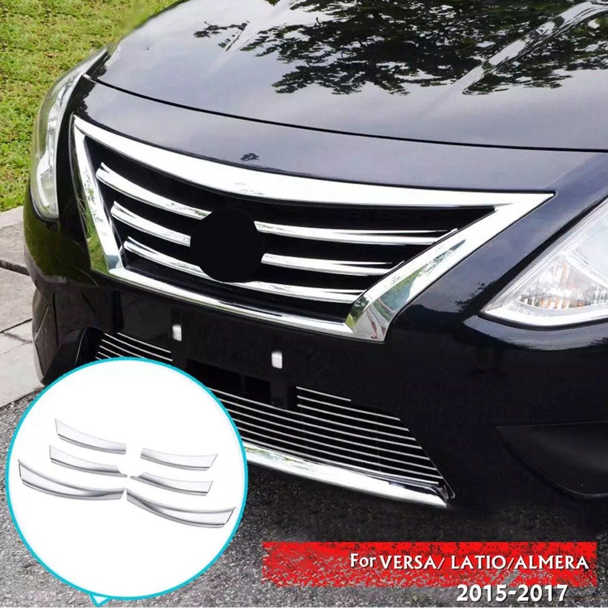 Garniture De Couverture Pare-Chocs Calandre En Voiture Pour ... - 3
