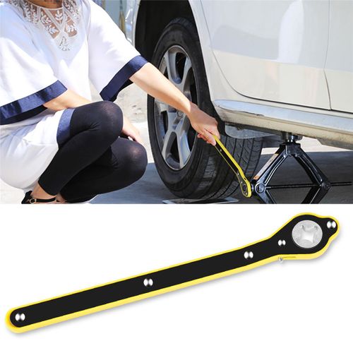 Clé À Cliquet De Pneu D'automobile Retrait Cric Jack Économie Travail Culbuteur