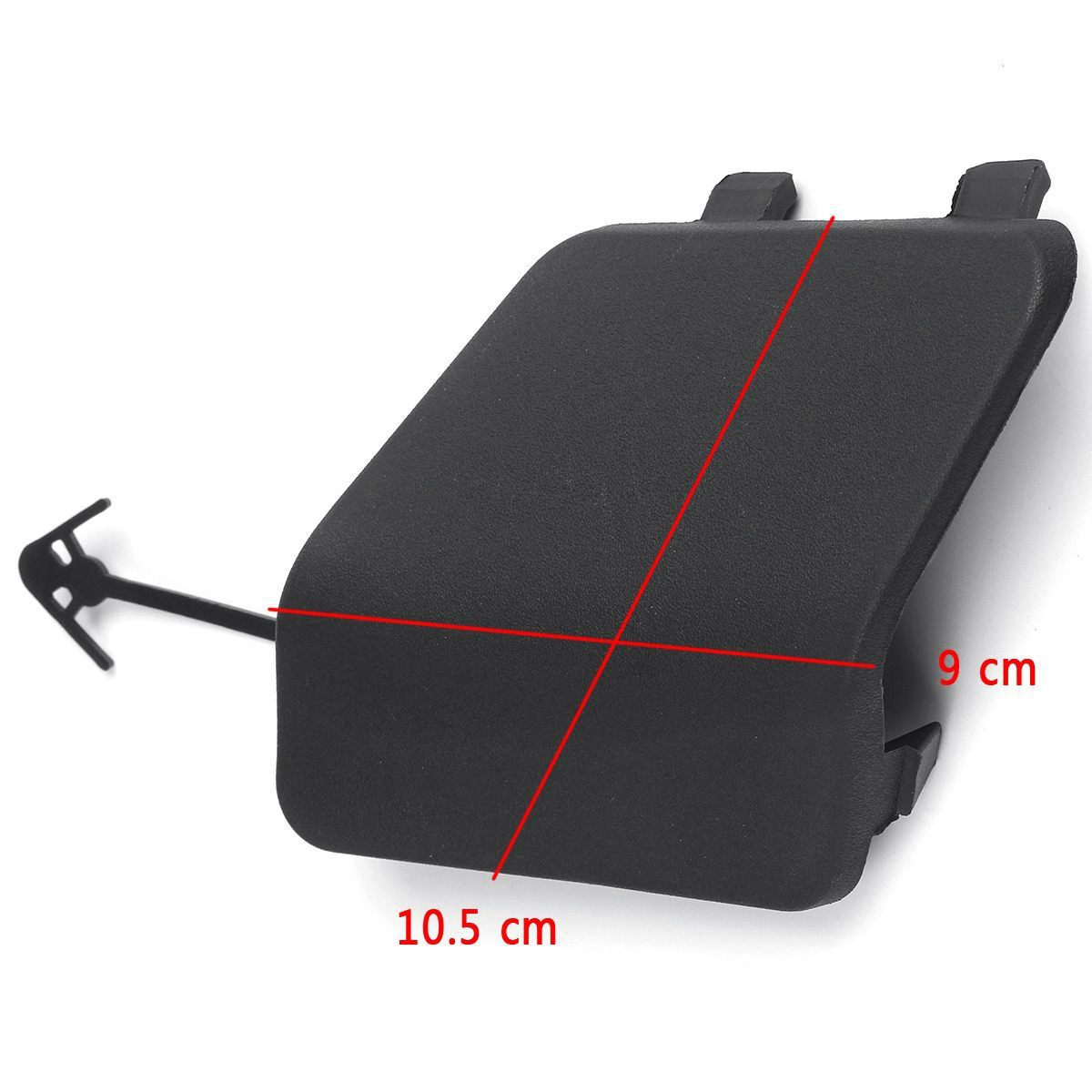 Capuchon De Couverture Crochet Remorquage Pare-Chocs Noir Po... - 3