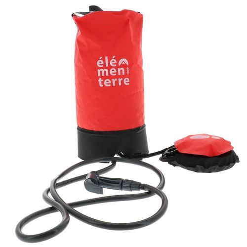 Douche Portable À Pression Elementerre Torent Douche Portable Rouge 95611-Uni