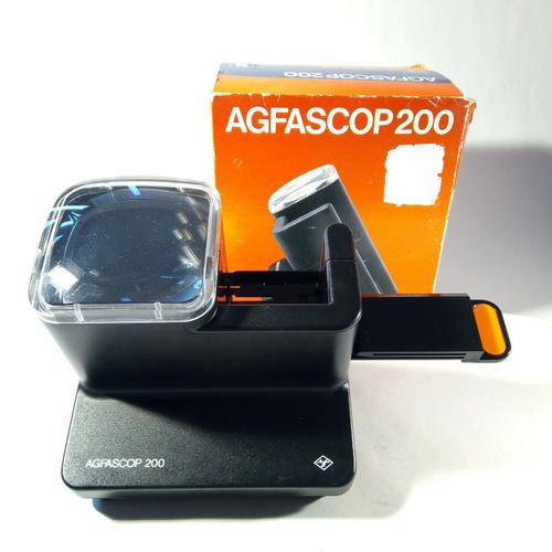 Agfa Agfascop 200 Visionneuse diapositive en boite 