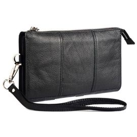 Exclusif Etui Sac À Main En Cuir Véritable Nouveau Design Pour Iphone 6 [4.7] - Noir - Dfvmobile