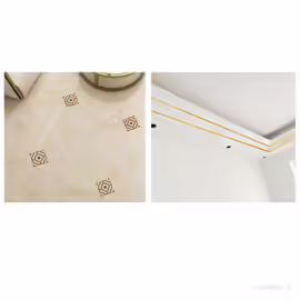 Lot De 12 Moulures En Bois Perlé, 40 Cm De Long, Demi-rond, Moulure Décorative En Bois Pour Maison, Mur, Porte, Fenêtre, Armoire, étagère, Décoration En Bois