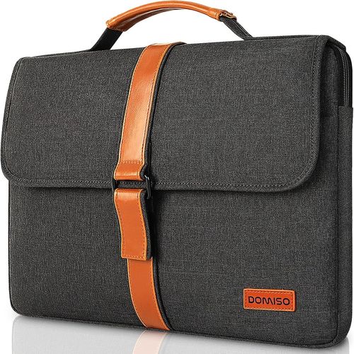 17-17.3 Pouces Housse Pour Ordinateur Portable Sac  Main Rsistant  L'eau Sacoche Pour Notebook Compatible Avec Les Pc Portatifs/Msi/Lenovo/Acer/Hp/Dell/Asus,Gris Fonc[Pou6265607]