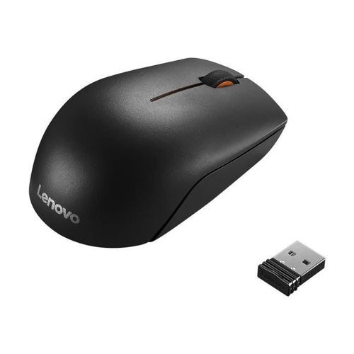 Lenovo 300 souris sans fil compact, Mice, Platform Windows, Mini, Color Both Hands, 3, 1000, 1x