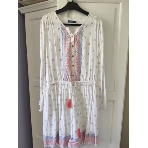 Robe Printemps Légère Manches Longues Coton