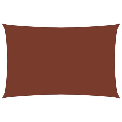 Vidaxl Voile De Parasol Tissu Oxford Rectangulaire 5x7 M Terre Cuite