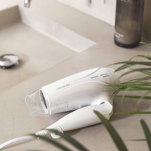 Sèche Cheveux Compact Avec Fonction Ionisante Et Grand Débit D¿Air 2400w Gris Noir Bleu