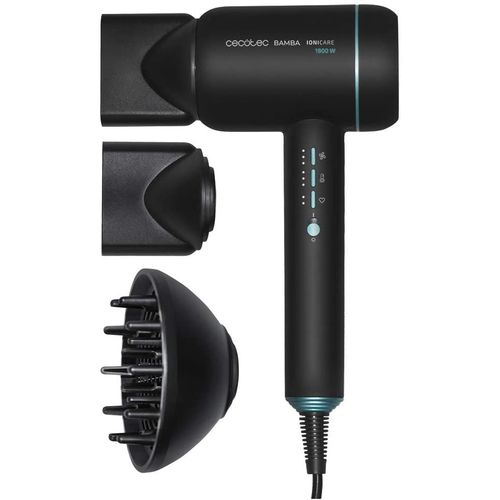 Sèche Cheveux Ionique Avec Moteur Numérique 2000w Noir Gris Cuivre