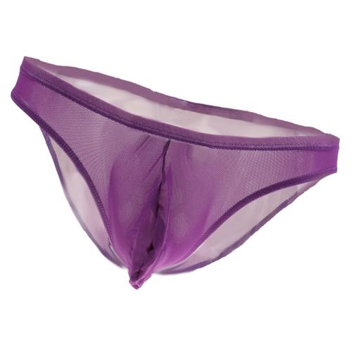 Slip Transparent En Maille pour Homme String String Voir Travers