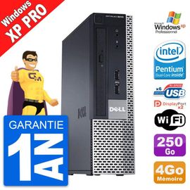 Mini PC Dell OptiPlex 9010 USFF Intel G620 RAM 4Go Disque Dur 250Go Windows XP
