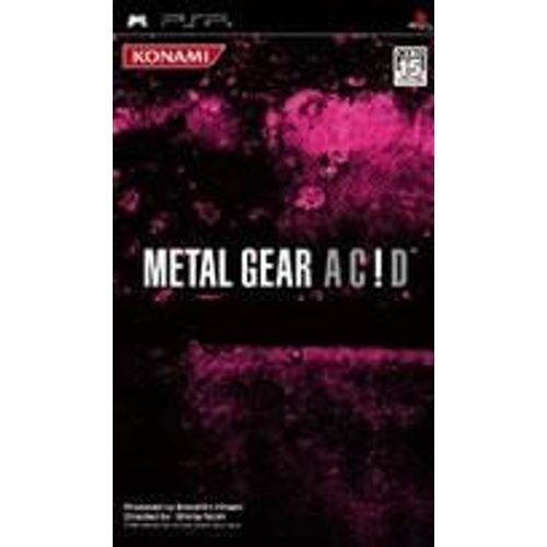Metal Gear Acid (Version Jap) Psp