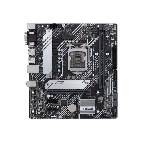 ASUS PRIME H510M-A - Carte-mère - micro ATX - Socket LGA1200 - H510 Chipset - USB 3.2 Gen 1 - Gigabit LAN - carte graphique embarquée (unité centrale requise) - audio HD (8 canaux)