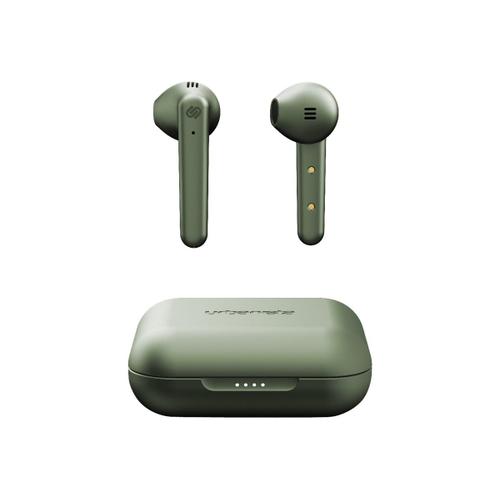 Urbanista Stockholm PLUS - Ecouteurs True Wireless avec micro - intra-auriculaire - Bluetooth - vert olive
