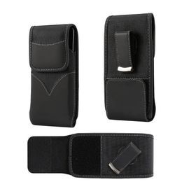 Nouveau Style Étui Housse Nylon Avec Rotation Clip De Ceinture Pour Samsung Galaxy Ace 4 Lite - Noir - Dfvmobile