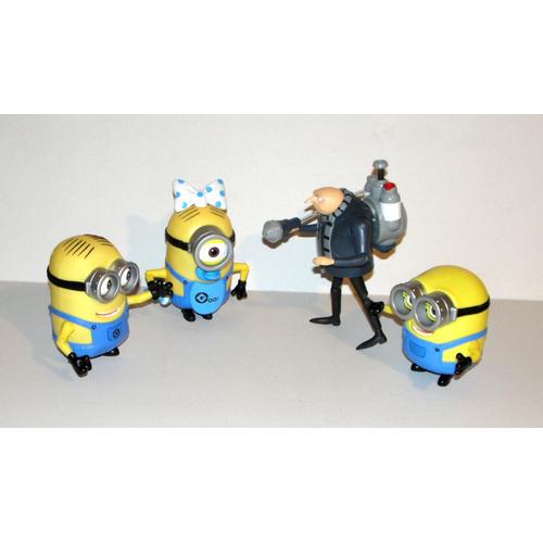 Mini figurine personnage Gru Moi, Moche et Méchant - Label Emmaüs