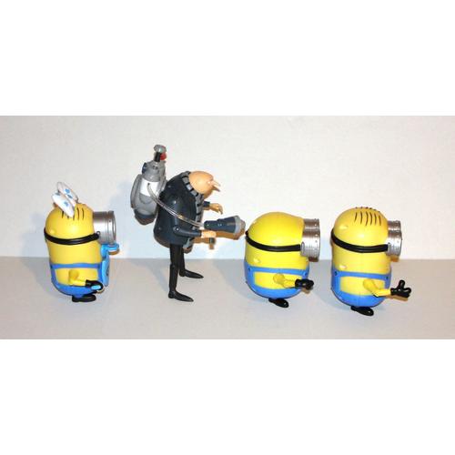 Mini figurine personnage Gru Moi, Moche et Méchant - Label Emmaüs