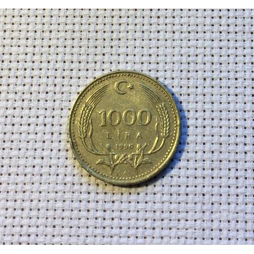 1000 Lira Turquie 1990