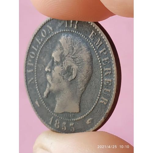 10 Centimes 1853