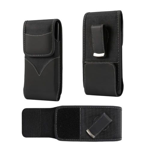 Nouveau Style Étui Housse Nylon Avec Rotation Clip De Ceinture Pour Xiaomi Mi 5 - Noir - Dfvmobile