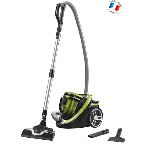 Aspirateur Sans Sac Silence Force De 2,5l 550w Vert Noir