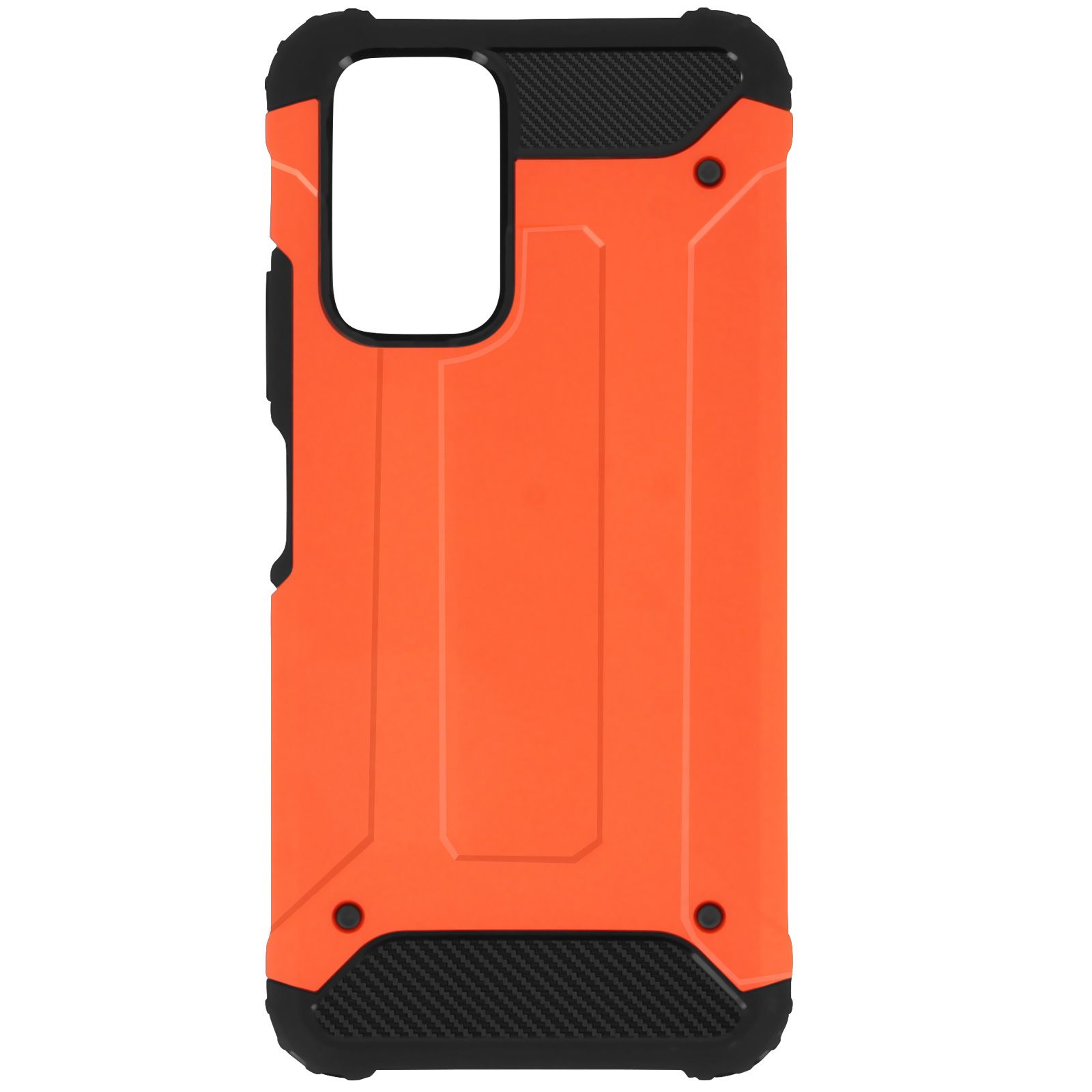 Coque Xiaomi Redmi Note 10 Pro Design Relief Antichute Defender Ii Orange