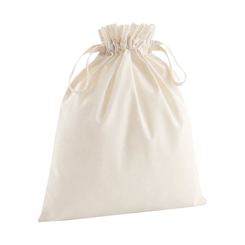 Westford Mill - Lot de 2 sacs à cordon en coton biologique doux