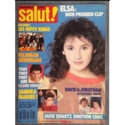 Salut 7 1988 Elsa/Gipsy Kingsandra Cretu/Pastor/Eicher/Feldman/Bruel/David Et Jonathan/Inxs/Darc