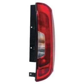 Feu Arrière Droit Pour Fiat Doblo Ii Phase 2 2015-2022, Mod. 1 Porte, Blanc Et Rouge, Neuf