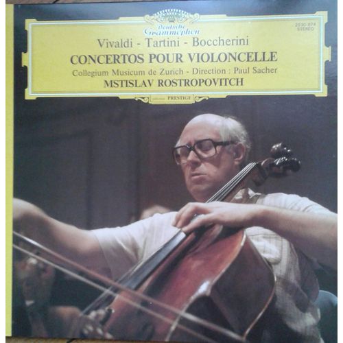 Concertos Pour Violoncelle Par Mstislav Rostropovitch