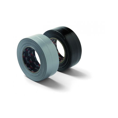 RUBAN TOILÉ PUISSANT NOIR 48 MM X 50 M