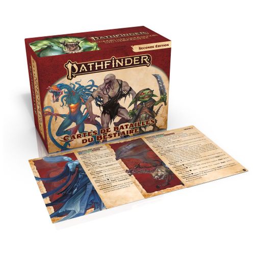 Pathfinder Pathfinder 2 : Cartes De Batailles Du Bestiaire