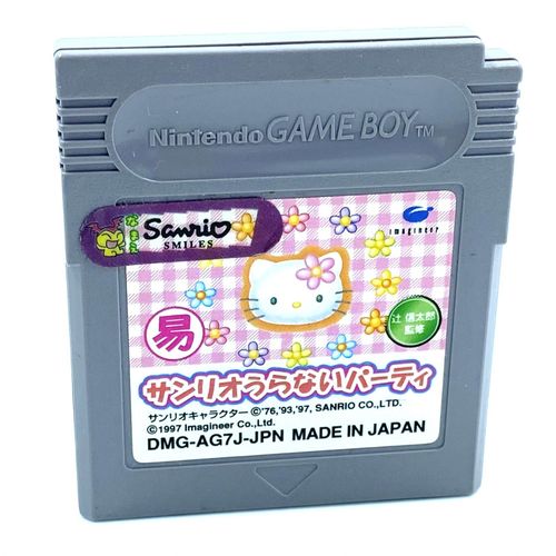 Sanrio Uranai Party Hello Kitty Jeu Nintendo Game Boy Import Japonais Ntsc-J