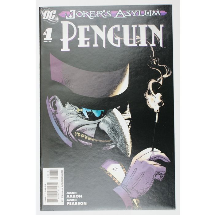 Joker's Asylum : The Penguin ( V.O. 2008 ) *** Jason Pearson Art & Cover **