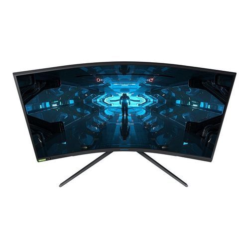 Samsung Odyssey G7 C32G73TQSR - G75T Series - moniteur QLED - incurvé - 32" - 2560 x 1440 WQHD @ 240 Hz - VA - 350 cd/m² - 2500:1 - DisplayHDR 600 - 1 ms - HDMI, 2xDisplayPort - noir