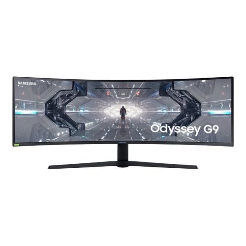 Samsung Odyssey G9 C49G93TSSR - G95T Series - moniteur QLED - incurvé - 49" - 5120 x 1440 Dual Quad HD @ 240 Hz - VA - 420 cd/m² - 2500:1 - DisplayHDR 1000 - 1 ms - HDMI, 2xDisplayPort - noir...